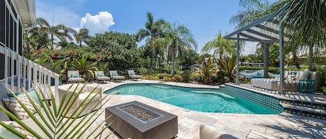 Beheizter Pool