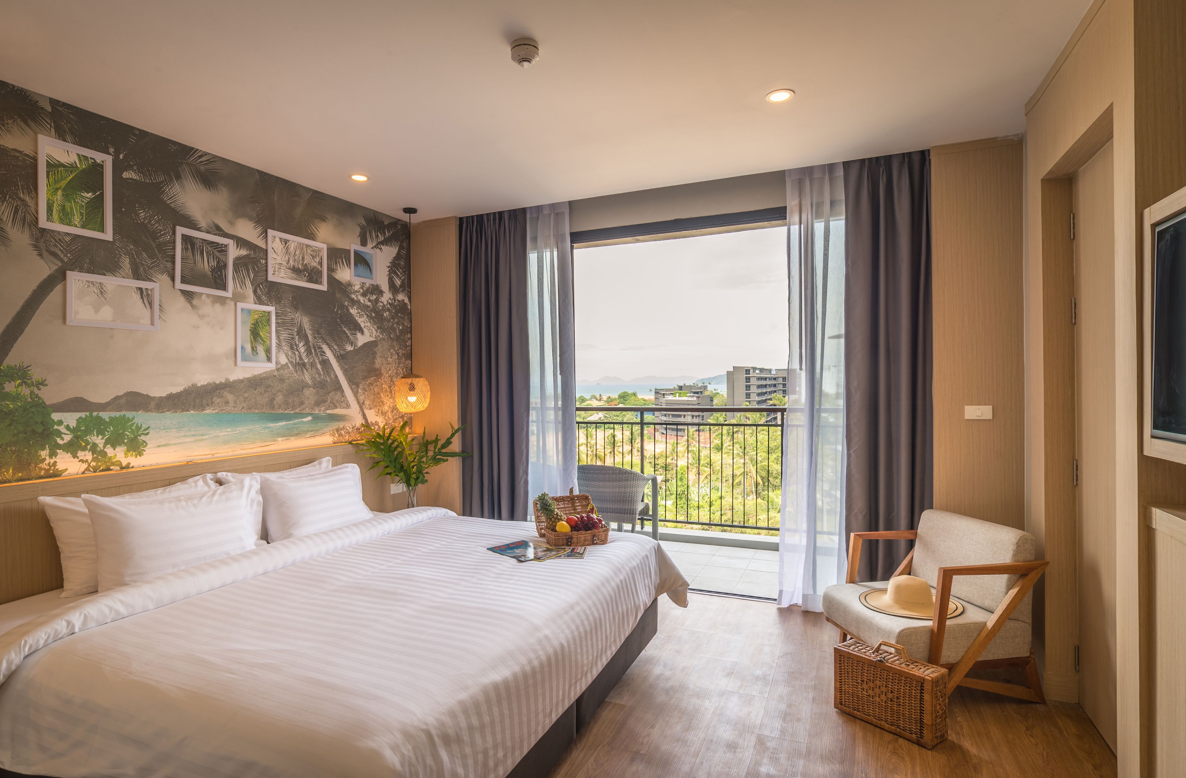 Deluxe Sea View | Zimmersafe, Schreibtisch, Verdunkelungsvorhänge, schallisolierte Zimmer