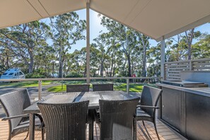 Cabana, 2 quartos, vista para o oceano (Bayview) | Vista da sacada