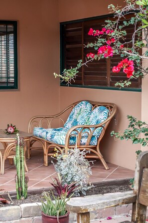 Apartamento família, 1 quarto, vista para o pátio | Terraço/pátio