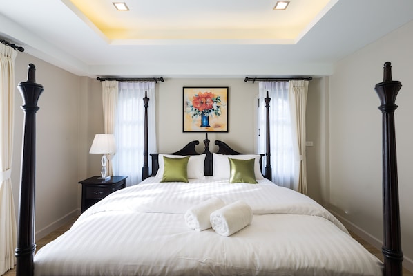 Family Suite | Desk, blackout curtains, soundproofing, free WiFi - Merchant House Chiangmai (Chiang Mai)