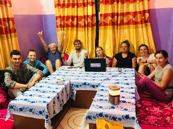 숙박 시설 입구