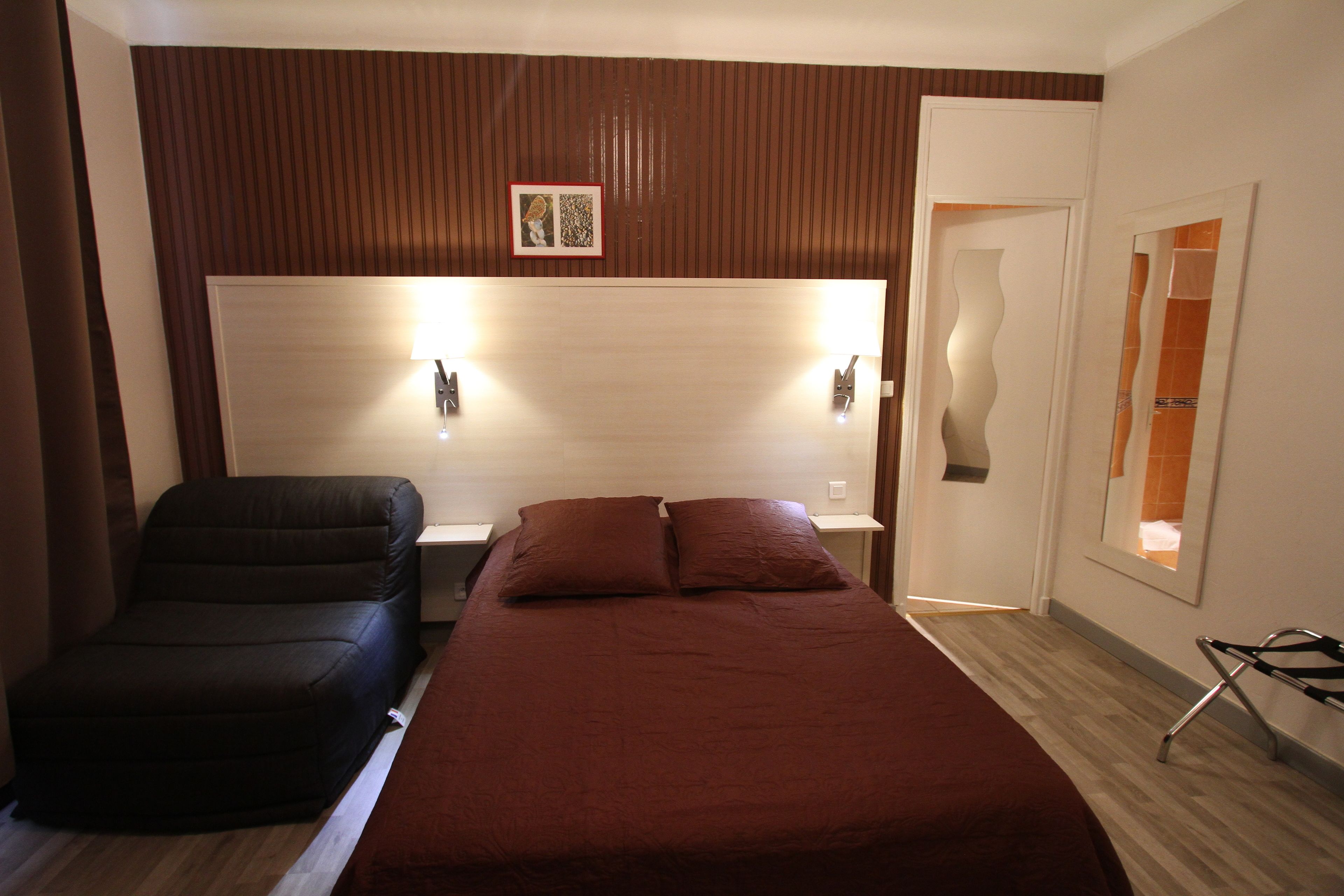 family room | individually decorated, individually furnished, desk, blackout curtains