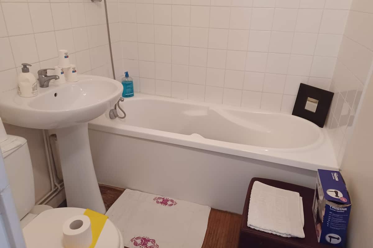triple room | bathroom | free toiletries, hair dryer