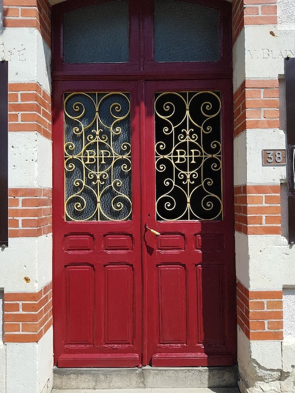 Façade de l’hébergement