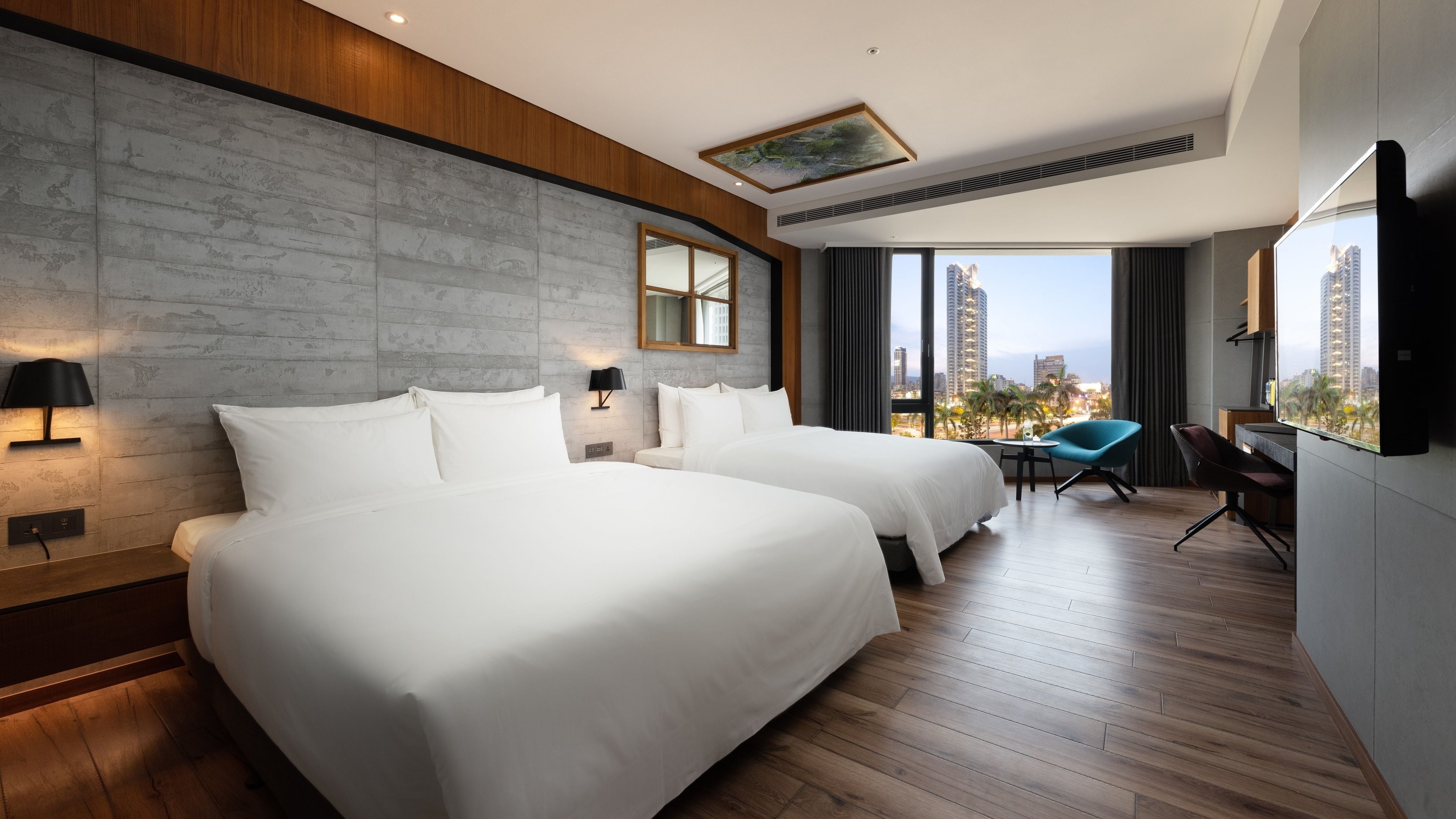 deluxe quadruple room | view from room