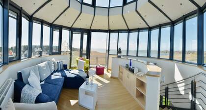 Leuchtturm am Breeger Bodden - Leuchtturm Breege