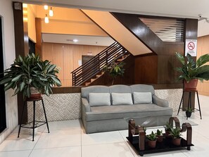 Zona de estar del vestíbulo