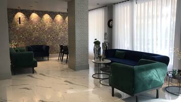 Sala de estar en el lobby