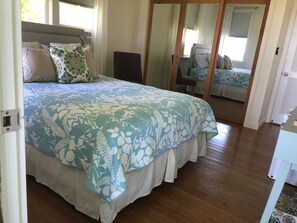 1 slaapkamer, een bureau, gratis wifi, beddengoed