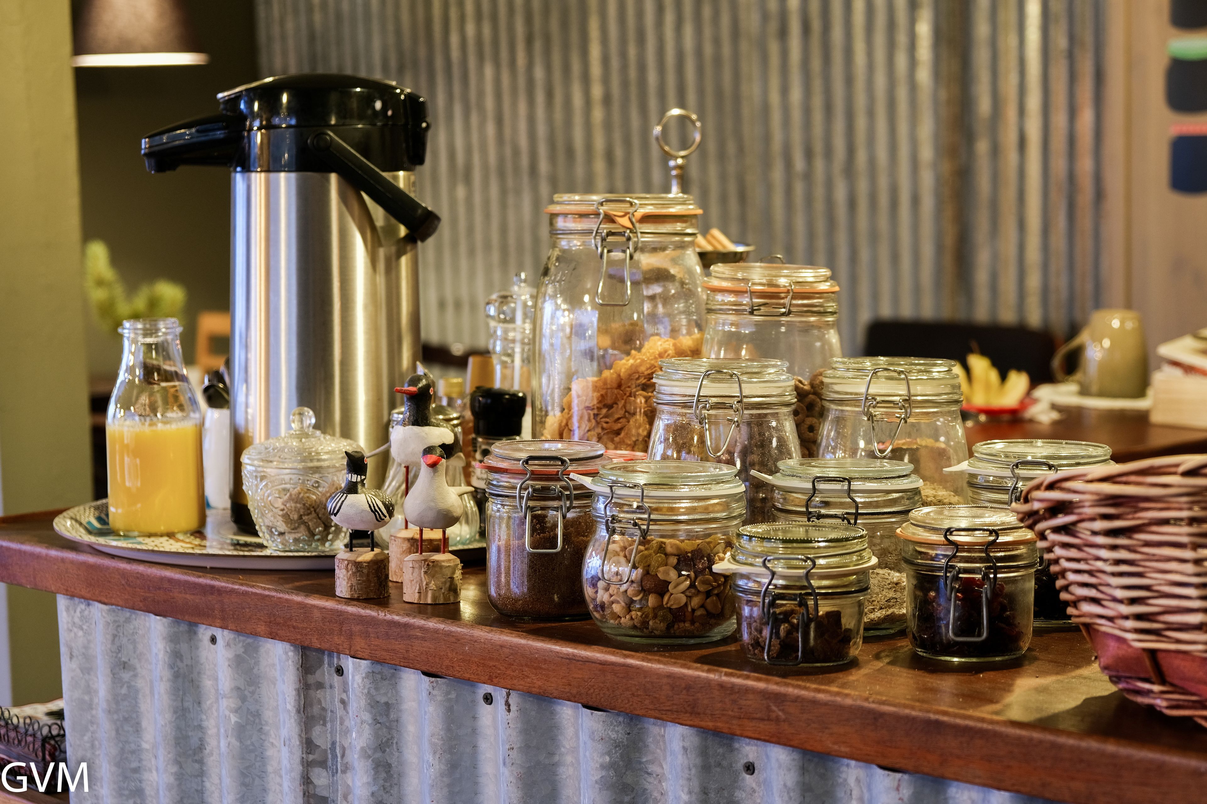 Kontinental frokost er inkludert hver dag