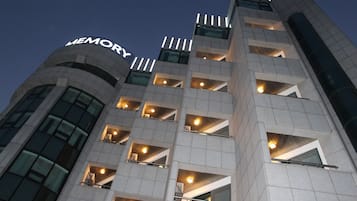 Front of property - evening/night