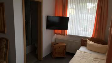 Blackout curtains, iron/ironing board, cots/infant beds, free WiFi