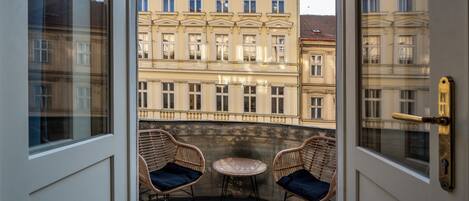 Appartement Familial, 2 chambres, vue ville | Terrasse/Patio