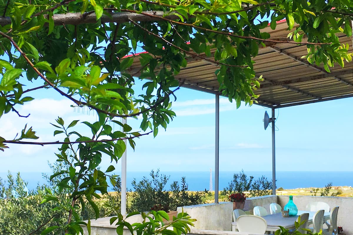 Villa Deluxe, 2 camere da letto, vista mare | Terrazza/patio