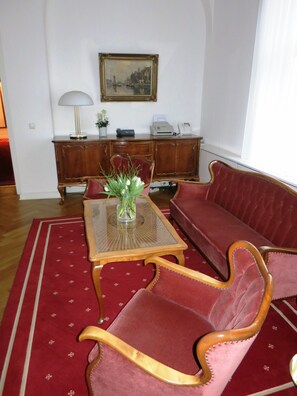 Lobby sitting area - Gästehaus Leipzig (Leipzig)