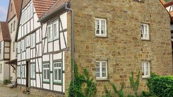 Façana frontal de l'allotjament