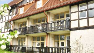 Fassade der Unterkunft