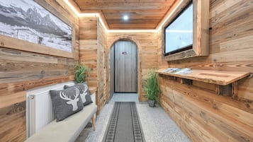Interior entrance