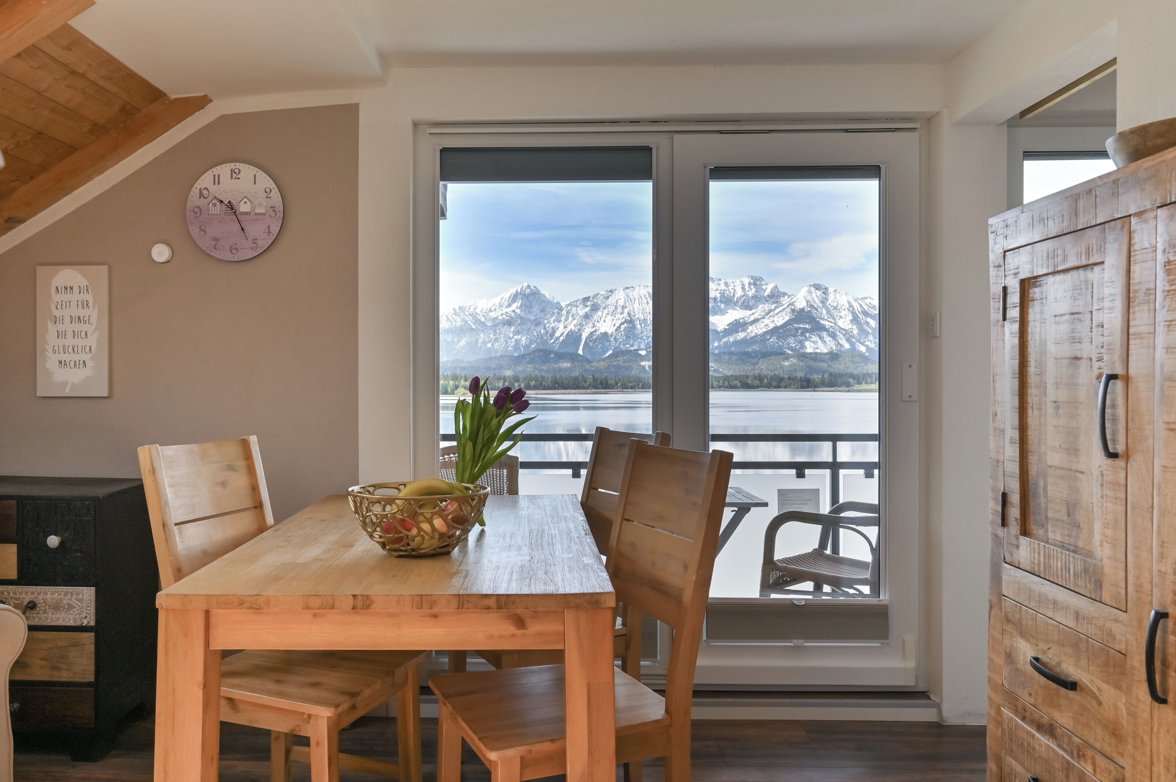 Apartment, Lake View (Appartement 6 ) | Living area | Flat-screen TV