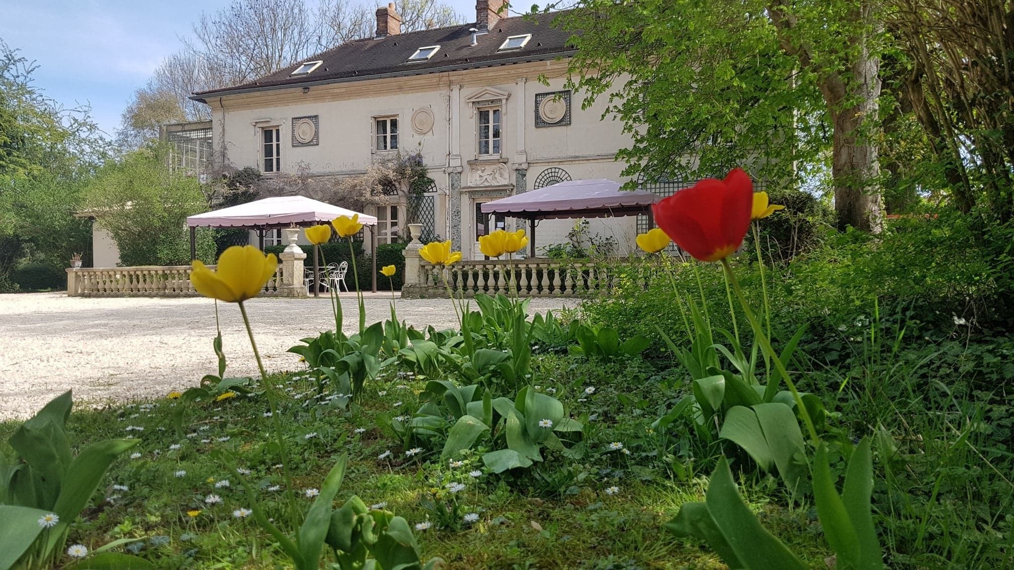 Façade de l’hébergement