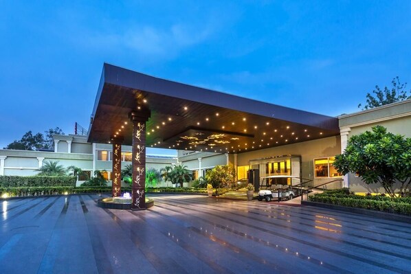 Fassade der Unterkunft