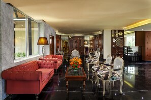 Sala de estar en el lobby