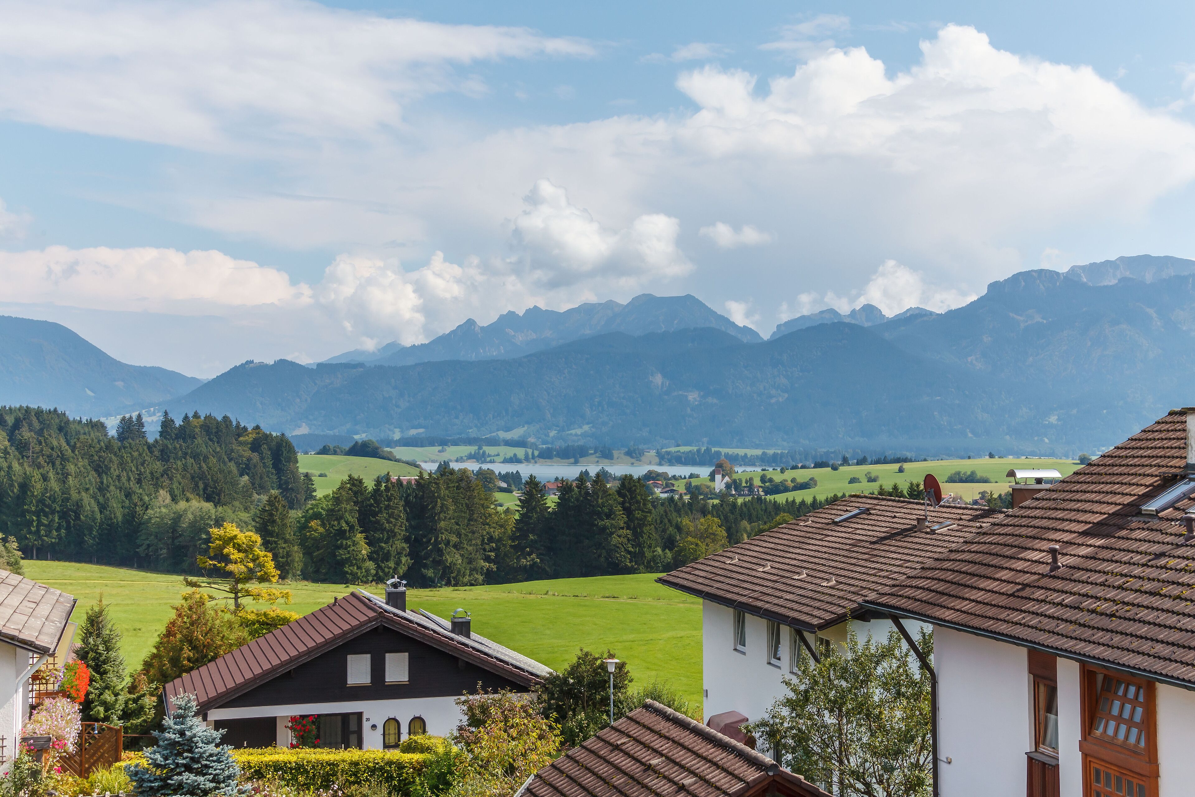 Blick auf die Umgebung
