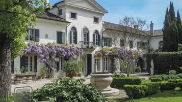 Blick von der Unterkunft