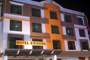 Front of property - evening/night - Hotel Krishna (Silvassa)
