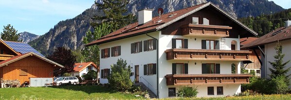 Fassade der Unterkunft