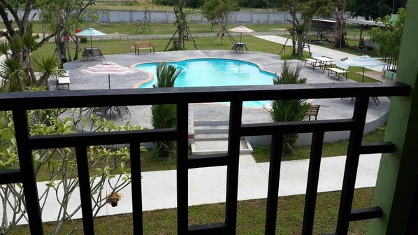 Standard Double Room, 1 Queen Bed | View from room