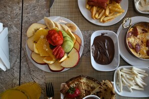 Petit déjeuner buffet compris tous les jours