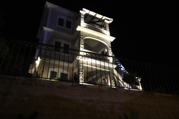 Front of property - evening/night