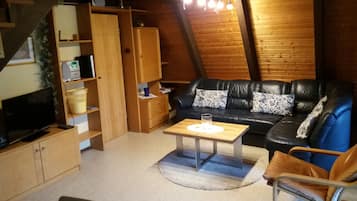 Ferienhaus (Winnetou) | Wohnbereich