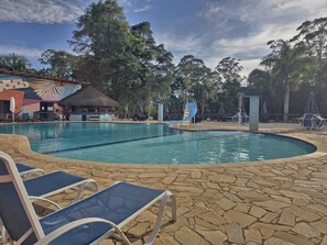 Indoor pool, outdoor pool