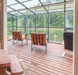 Interior - Just Ducky - Peaceful views from riverfront home. (Pacific City)