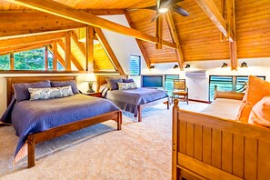 2 室のベッドルーム、アイロン / アイロン台、インターネット、ベッドシーツ