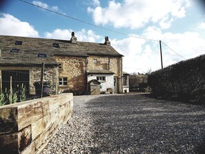 Majoituspaikan julkisivu