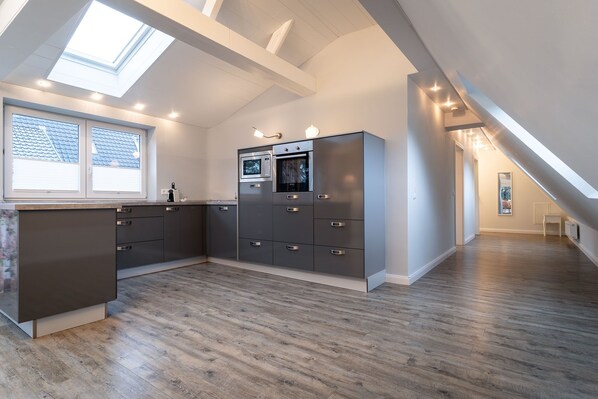 Phòng Suite, có phòng tắm riêng (Plus) | Bếp riêng