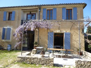 Façade de l’hébergement