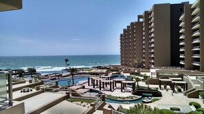 Apartment | Balcony view - Las Palomas Topaz 302 Apartment 2 (Puerto Peñasco)