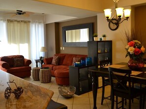 Living room - Las Palomas Topaz 302 Apartment 2 (Puerto Peñasco)