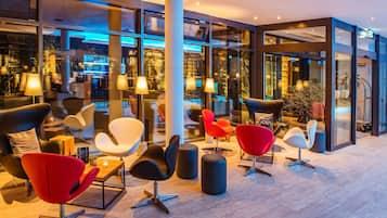 Sala de estar en el lobby