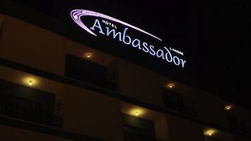 Front of property – evening/night