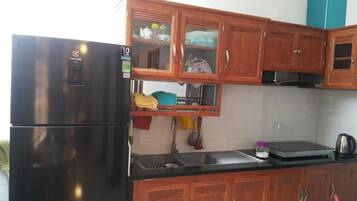 Refrigerador y microondas