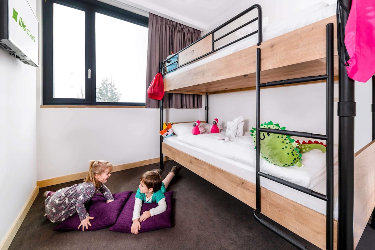 Family Suite, 1 Double Bed with Sofa bed | In-room safe, soundproofing, free cribs/infant beds, free WiFi