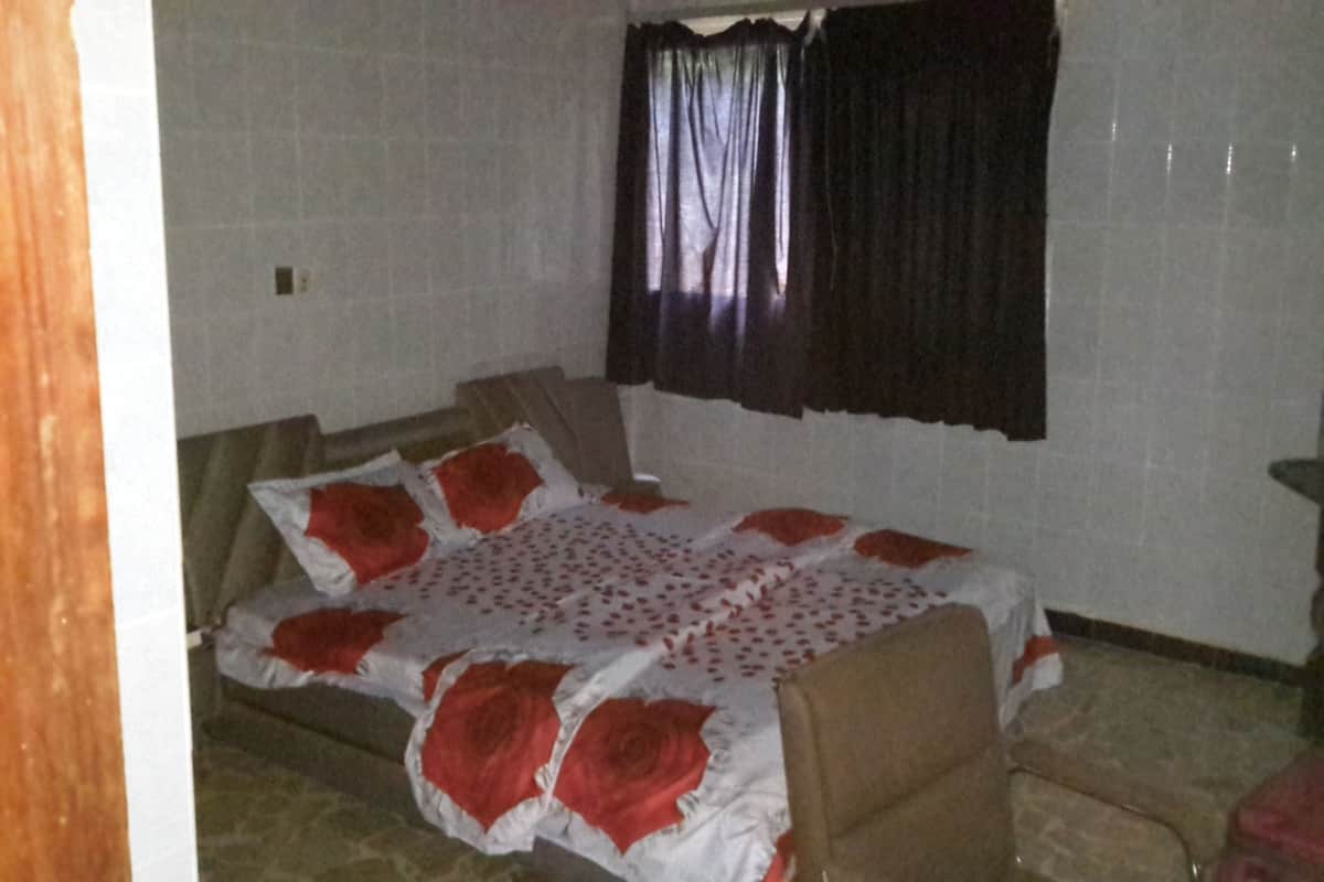 Premium bedding, desk, blackout curtains, iron/ironing board