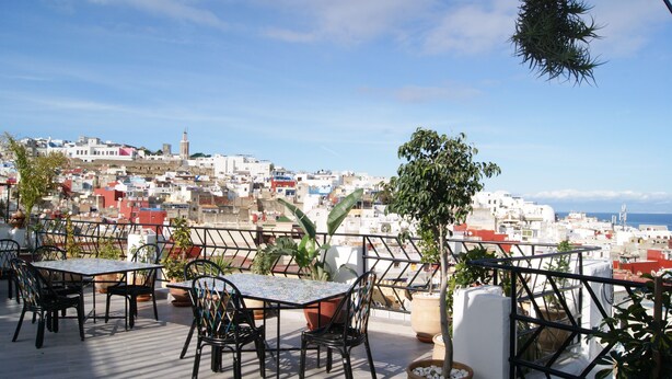 View from property - Riad Tingis (Tangier)