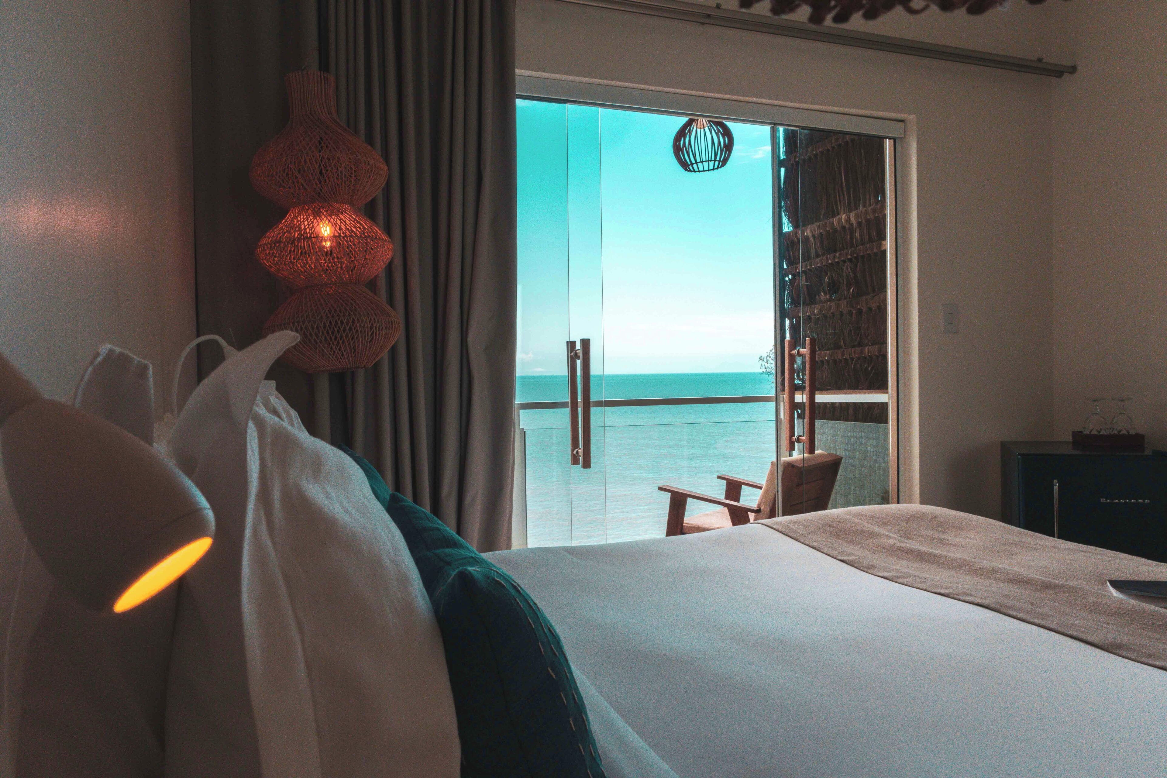 Deluxe-Doppelzimmer, Whirlpool, Meerblick